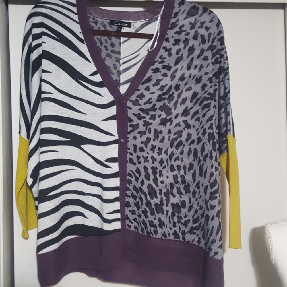 multiprint sweater